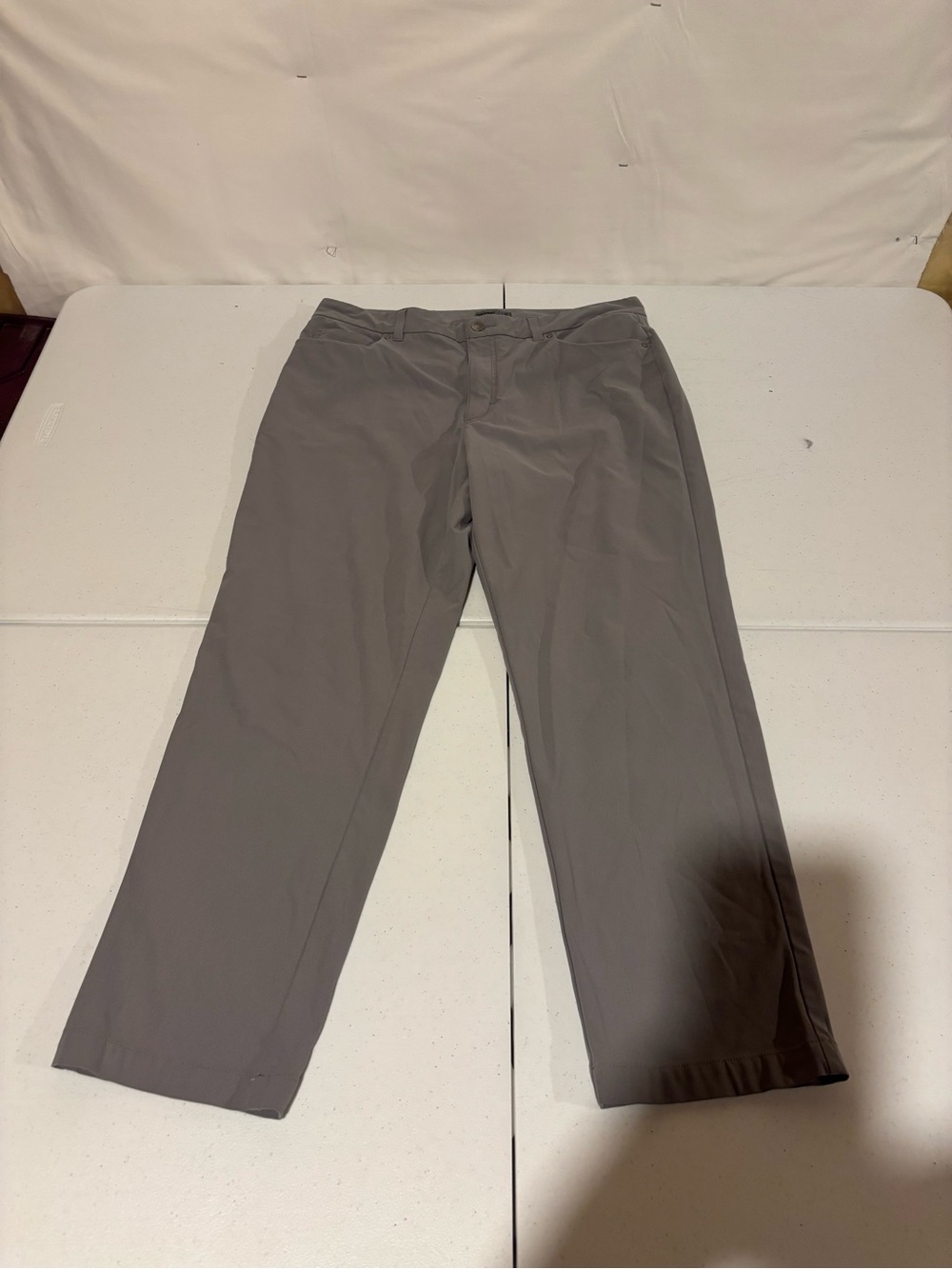 VRST Athletic Men’s Size 35x30 Gray Polyester Chino Casual Pants